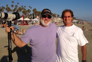 Catching up in Oceanside with fellow Breakout editor Kevin Kinnear