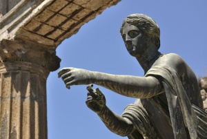 The Greek God Apollo, the plot orchestrator in "Passage at Delphi"